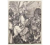 YIMACBJXX Famous Painting Modern Prints Decorative Paintings the Entry Into Jerusalem by Albrecht Dürer Poster Painting Art for Home Decor 60x90cm