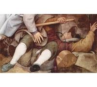 YIMACBJXX Famous Painting Modern Prints Decorative Paintings the Parable of the Blind by Pieter Bruegel the Elder Poster Painting Art for Home Decor 60x90cm