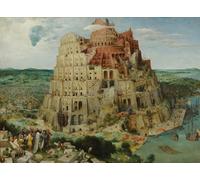 YIMACBJXX Famous Painting Modern Prints Decorative Paintings Tower of Babel by Pieter Bruegel the Elder Poster Painting Art for Home Decor 60x90cm