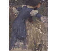 YIMACBJXX Famous Painting Pictures Paintings Artwork For Walls a Tale From the Decameron by John William Waterhouse Vintage Wall Art for Home Decor 60x90cm