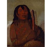 YIMACBJXX Famous Painting Pictures Paintings Artwork For Walls Animal's Child by George Catlin Vintage Wall Art for Home Decor 60x90cm