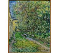 YIMACBJXX Famous Painting Pictures Paintings Artwork For Walls Garden of The Hospital Saint-paul by Vincent Van Gogh Vintage Wall Art for Home Decor 60x90cm