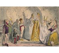 YIMACBJXX Famous Painting Pictures Paintings Artwork For Walls Marriage of Henry the Sixth and Margaret of Anjou by Laeech Vintage Wall Art for Home Decor 60x90cm