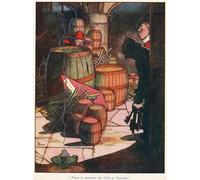 YIMACBJXX Famous Painting Pictures Paintings Artwork For Walls Please to Remember the Fifth of November by William Heath Robinson Vintage Wall Art for Home Decor 60x90cm
