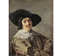 YIMACBJXX Famous Painting Pictures Paintings Artwork For Walls Portrait of a Man Frans Hals Vintage Wall Art for Home Decor 60x90cm