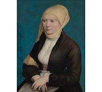 YIMACBJXX Famous Painting Pictures Paintings Artwork For Walls Portrait of a Woman by Hans Holbein the Younger Vintage Wall Art for Home Decor 60x90cm