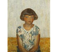 YIMACBJXX Famous Painting Pictures Paintings Artwork For Walls Portrait of a Young Girl Portrait D'une Jeune Fille by Pierre Bonnard Vintage Wall Art for Home Decor 60x90cm