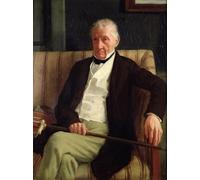 YIMACBJXX Famous Painting Pictures Paintings Artwork For Walls Portrait of Hilaire Degas Grandfather of the Artist by Edgar Degas Vintage Wall Art for Home Decor 60x90cm