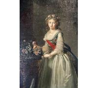 YIMACBJXX Famous Painting Pictures Paintings Artwork For Walls Portrait of the Grand Duchess Elizabeth Alexeyevna' by Elisabeth Louise Vigee Lebrun Vintage Wall Art for Home Decor 60x90cm
