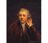YIMACBJXX Famous Painting Pictures Paintings Artwork For Walls Self-portrait As a Deaf Man by Joshua Reynolds Vintage Wall Art for Home Decor 60x90cm