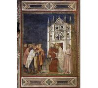 YIMACBJXX Famous Painting Pictures Paintings Artwork For Walls St Nicholas Forgiving the Consul by Palmerino Di Guido Vintage Wall Art for Home Decor 60x90cm