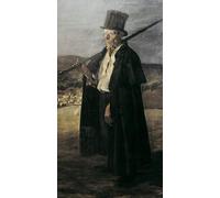 YIMACBJXX Famous Painting Pictures Paintings Artwork For Walls the Dwarf Don Pedro by Ignacio Zuloaga Y Zabaleta Vintage Wall Art for Home Decor 60x90cm