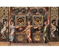 YIMACBJXX Famous Painting Pictures Paintings Artwork For Walls the Three Wise Virgins and Three Foolish Virgins by Parmigianino Vintage Wall Art for Home Decor 60x90cm