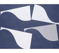YIMACBJXX Famous Painting Poster Artworks Posters And Prints Fluttering Forms by Sophie Taeuber Arp Canvas Artwork Print for Home Decor 60x90cm