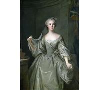 YIMACBJXX Famous Painting Poster Artworks Posters And Prints Madame Sophie De France As a Vestal Virgin by Jean Marc Nattier Canvas Artwork Print for Home Decor 60x90cm