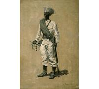 YIMACBJXX Famous Painting Poster Artworks Posters And Prints One of Gomez Men by Frederic Remington Canvas Artwork Print for Home Decor 60x90cm