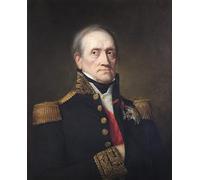 YIMACBJXX Famous Painting Poster Artworks Posters And Prints Portrait of Marshal Nicolas Jean De Dieu Soult of Dalmatia French Soldier by George Peter Alexander Healy for Home Decor 60x90cm
