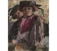 YIMACBJXX Famous Painting Poster Artworks Posters And Prints the Flower Girl Two Women by Walter Richard Sickert Canvas Artwork Print for Home Decor 60x90cm