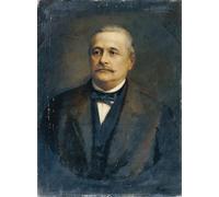 YIMACBJXX Famous Painting Poster Artworks Posters And Prints the Imperial Councillor and Member of the Reichstag Isaak Rubinstein by Seraph Von Lenbach Canvas Artwork Print for Home Decor 60x90cm