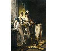 YIMACBJXX Famous Painting Poster Artworks Posters And Prints the Introduction by Karl Gampenrieder Canvas Artwork Print for Home Decor 60x90cm