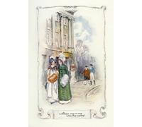 YIMACBJXX Famous Painting Wall Art Decor Canvas Picture Wall Always Arm in Arm When They Walked by Charles Edmund Brock Graffiti Art Pictures for Home Decor 60x90cm