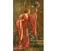 YIMACBJXX Famous Painting Wall Art Decor Canvas Picture Wall Stone Walls Do Not a Prison Make Nor Iron Bars a Cage by Edward Reginald Frampton Graffiti Art Pictures for Home Decor 60x90cm