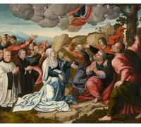 YIMACBJXX Famous Painting Wall Art Decor Canvas Picture Wall the Ascension Circa by Bernard Van Orley Graffiti Art Pictures for Home Decor 60x90cm