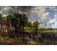YIMACBJXX Famous Painting Wall Art Decor Canvas Picture Wall the Hay Wain by John Constable Graffiti Art Pictures for Home Decor 60x90cm