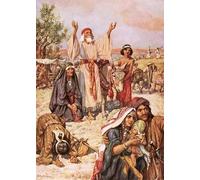 YIMACBJXX Famous Painting Wall Art Decor Canvas Picture Wall the Return of the Exiles by William Brassey Hole Graffiti Art Pictures for Home Decor 60x90cm