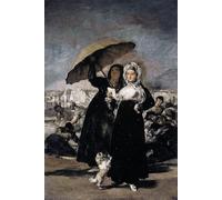 YIMACBJXX Famous Painting Wall Art Decor Canvas Picture Wall the Young Ones by Francisco De Goya Graffiti Art Pictures for Home Decor 60x90cm