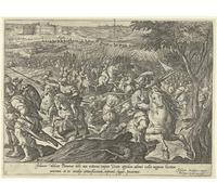 YIMACBJXX Famous Painting Wall Art Decor Canvas Picture Wall Transfiguration on Mount Tabor by Cornelis Cort Graffiti Art Pictures for Home Decor 60x90cm