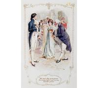 YIMACBJXX Famous Painting Wall Art Decor Canvas Picture Wall You Must Allow Me to Present This Young Lady to You As a Very Desirable Partner by Charles Edmund Brock for Home Decor 60x90cm