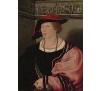 YIMACBJXX Famous Pictures Paintings Artwork For Walls Benedikt Von Hertenstein Born About Died by Hans Holbein the Younger Vintage Wall Art for Home Decor 60x90cm