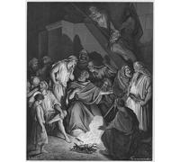 YIMACBJXX Famous Pictures Paintings Artwork For Walls Bible S Peter Denying Christ by Gustave Dore Vintage Wall Art for Home Decor 60x90cm