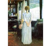 YIMACBJXX Famous Pictures Paintings Artwork For Walls in the Livingroom by Julian Alden Weir Vintage Wall Art for Home Decor 60x90cm