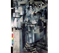 YIMACBJXX Famous Pictures Paintings Artwork For Walls Life in a Grand Hotel by Kazimir Severinovich Malevich Vintage Wall Art for Home Decor 60x90cm