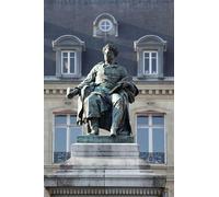 YIMACBJXX Famous Pictures Paintings Artwork For Walls Statue of Alexandre Dumas French Writer Author by Gustave Dore Vintage Wall Art for Home Decor 60x90cm