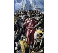 YIMACBJXX Famous Pictures Paintings Artwork For Walls the Disrobing of Christ by El Greco Vintage Wall Art for Home Decor 60x90cm