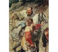 YIMACBJXX Famous Pictures Paintings Artwork For Walls the Sacristan Accompanying the Priest Taking the Eucharist to a Dying Man Before by Peter Paul Rubens Vintage Wall Art for Home Decor 60x90cm