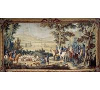 YIMACBJXX Famous Poster Artworks Posters And Prints Hunting of Louis Xv by Jean Baptiste Oudry Canvas Artwork Print for Home Decor 60x90cm