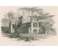 YIMACBJXX Famous Poster Artworks Posters And Prints Kirkstall Abbey From the North West by Alexander Lydon Canvas Artwork Print for Home Decor 60x90cm