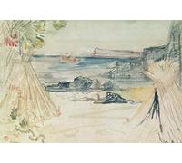 YIMACBJXX Famous Poster Artworks Posters And Prints Paul and Virginie by Henri De Toulouse Lautrec Canvas Artwork Print for Home Decor 60x90cm
