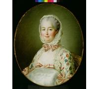 YIMACBJXX Famous Poster Artworks Posters And Prints Portrait of Madame De Pompadour with a Fur Muff by Francois Hubert Drouais Canvas Artwork Print for Home Decor 60x90cm