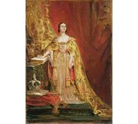 YIMACBJXX Famous Poster Artworks Posters And Prints Queen Taking the Coronation Oath Th June by George Hayter Canvas Artwork Print for Home Decor 60x90cm
