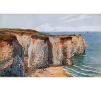 YIMACBJXX Famous Poster Artworks Posters And Prints the Cliffs Birchington on sea by Alfred Robert Quinton Canvas Artwork Print for Home Decor 60x90cm