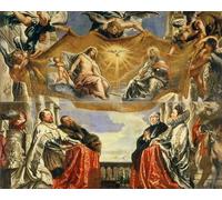 YIMACBJXX Famous Poster Artworks Posters And Prints the Gonzaga Family in Adoration of the Holyby Peter Paul Rubens Canvas Artwork Print for Home Decor 60x90cm