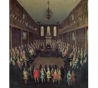 YIMACBJXX Famous Poster Artworks Posters And Prints the House of Session by Peter Tillemans Canvas Artwork Print for Home Decor 60x90cm
