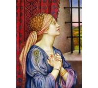 YIMACBJXX Famous Poster Artworks Posters And Prints the Prisoner by Evelyn De mrgans Canvas Artwork Print for Home Decor 60x90cm