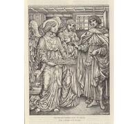 YIMACBJXX Famous Poster Artworks Posters And Prints the Second Nun's Tale by Henry Ryland Canvas Artwork Print for Home Decor 60x90cm