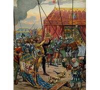 YIMACBJXX Famous Poster Artworks Posters And Prints the Swiss Seize the Wealth of Charles the Temeraire Canvas Artwork Print for Home Decor 60x90cm